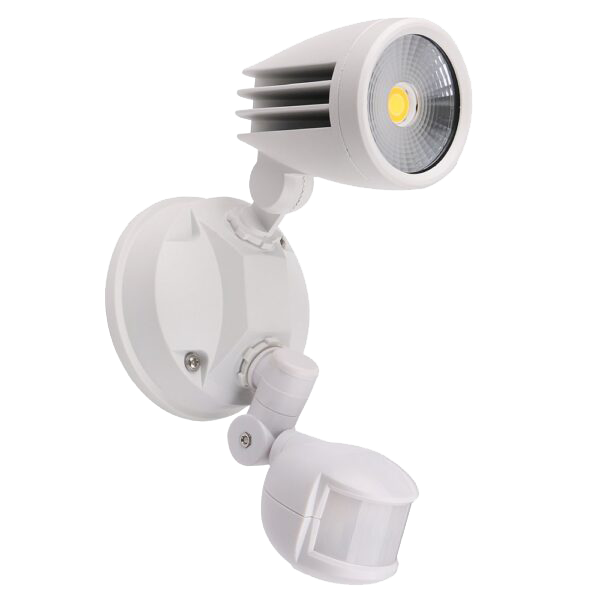 Fortress II 15W Tricolour LED Security Light Single with or without PIR Sensor