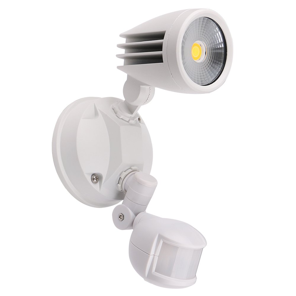 Fortress II 15W Tricolour LED Security Light Single with or without PIR Sensor