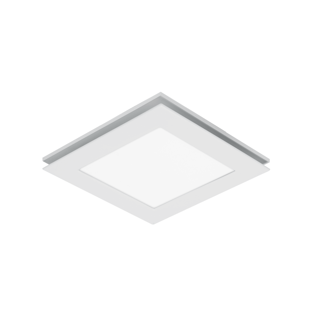 Flow 240 / 295 Round or Square Exhaust Fan with Tricolour LED light