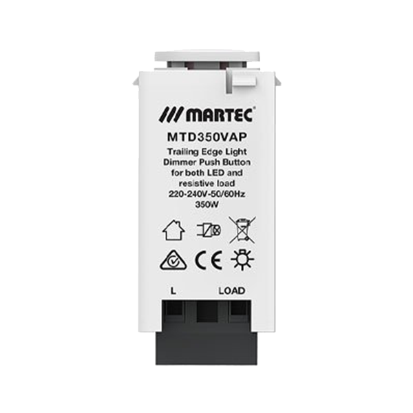 Push Button LED Light Dimmer Trailing Edge