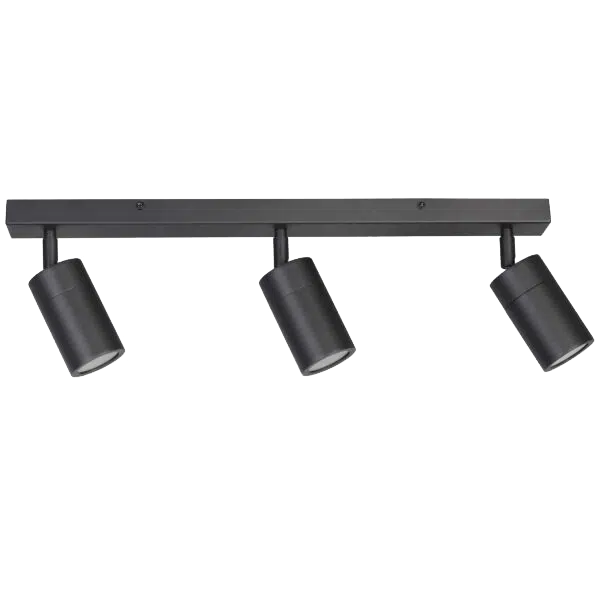 Martec Crest IP65 Surface Mount Spotlight Matt Black