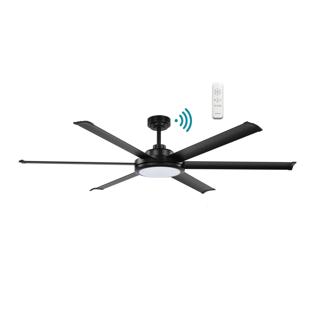 Albatross II DC 65",72"or 84" Smart Ceiling Fan With WIFI Remote Control + LED light