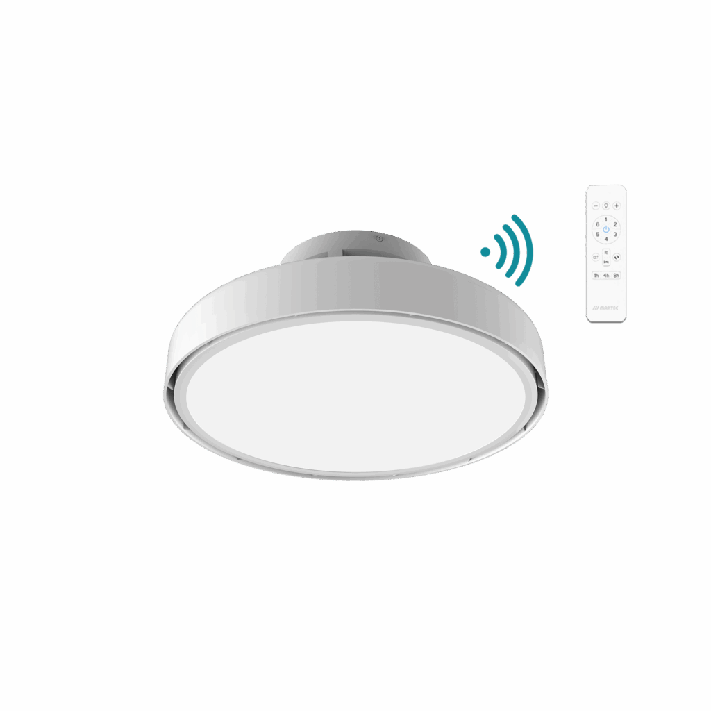 Fantom DC Bladeless Smart Ceiling Fan With WIFI Remote Control + LED light