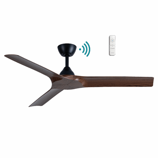 Alpine DC Ceiling Fan showing 1320mm Blade Sweep and 310mm Total Height Clearance