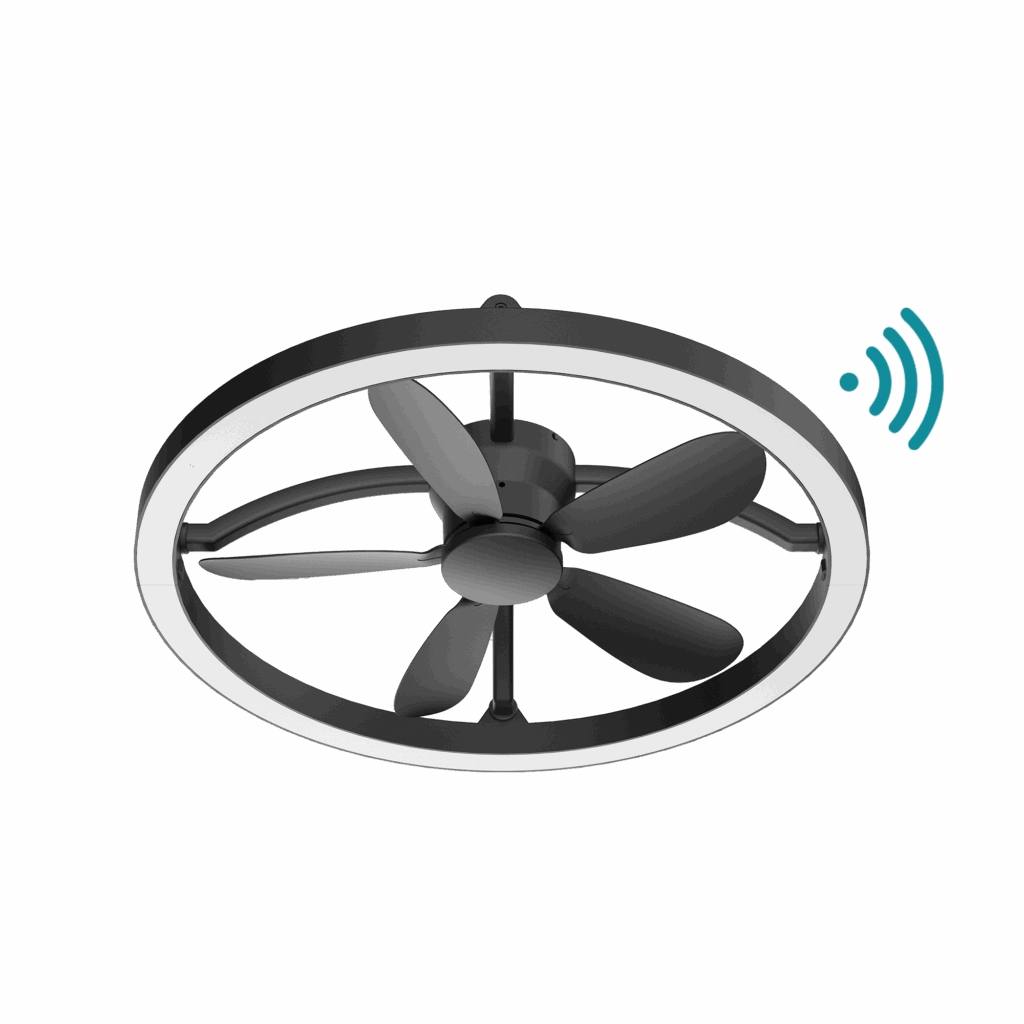 Catalina DC 21" Smart Ceiling Fan With Remote Control + LED Light