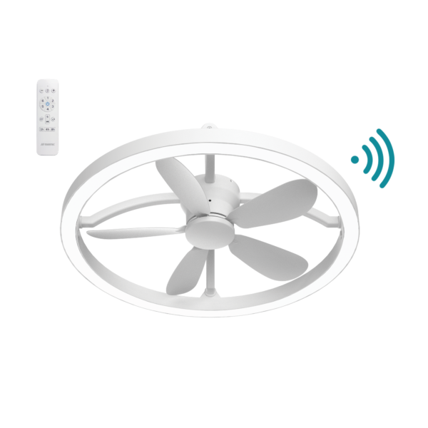 martec catalina ceiling fan with remote and light color white