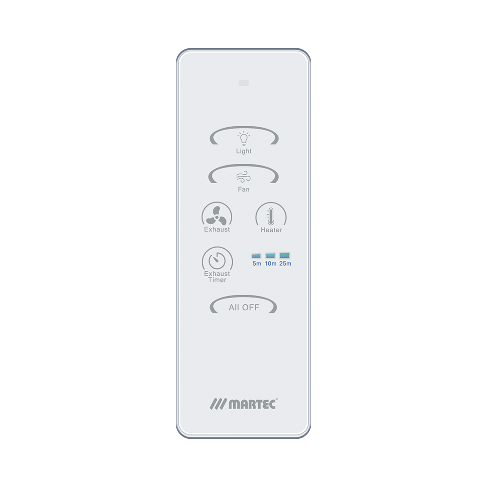 Martec bathroom heater remote," "4-in-1 bathroom remote," and "Martec remote control kit.