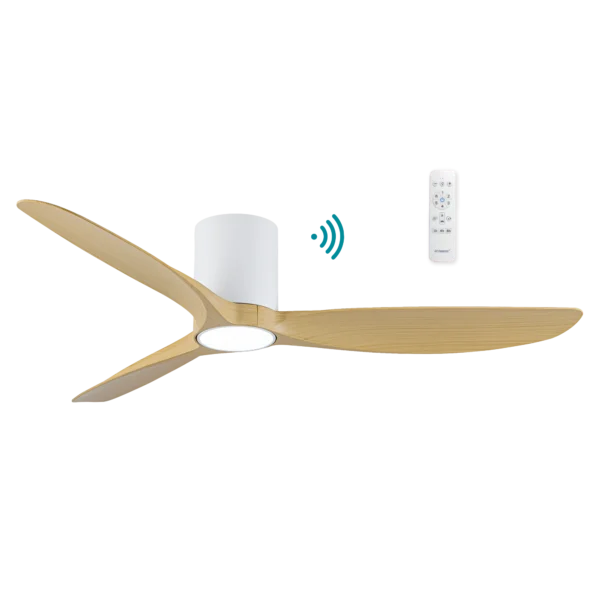 Collaroy DC 52" Smart Ceiling Fans With WiFi Remote Control + LED Light - Image 2